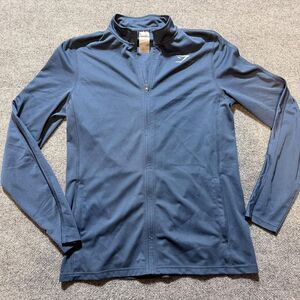 Gymshark Jacket Mens Large Blue Full Zip Track Lightweight Athletic Training